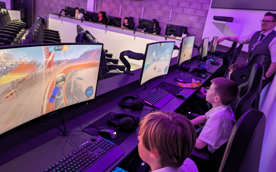 St. Michaels Academy Pupils Showcase Esports Talents at The Wired Lobby Venue